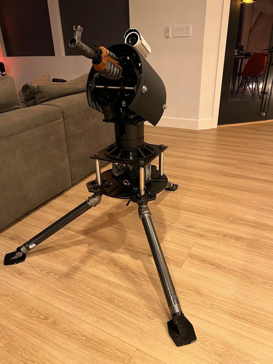Rust Auto Turret Life Size DIY Statue