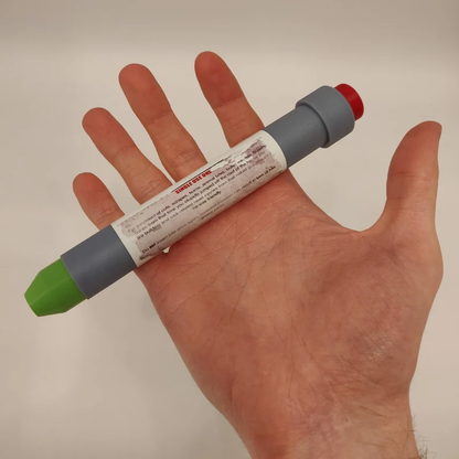 Rust Med Stim Retractable Pen