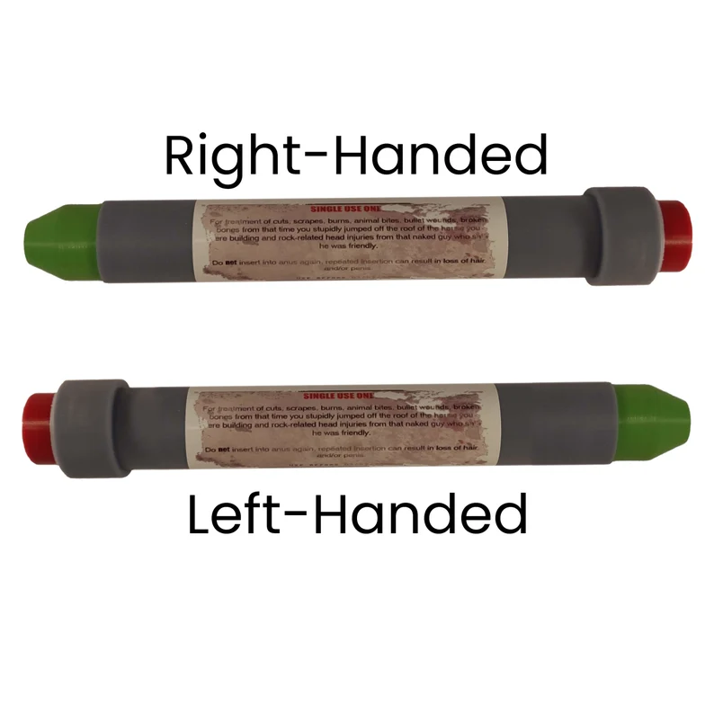Rust Med Stim Retractable Pen