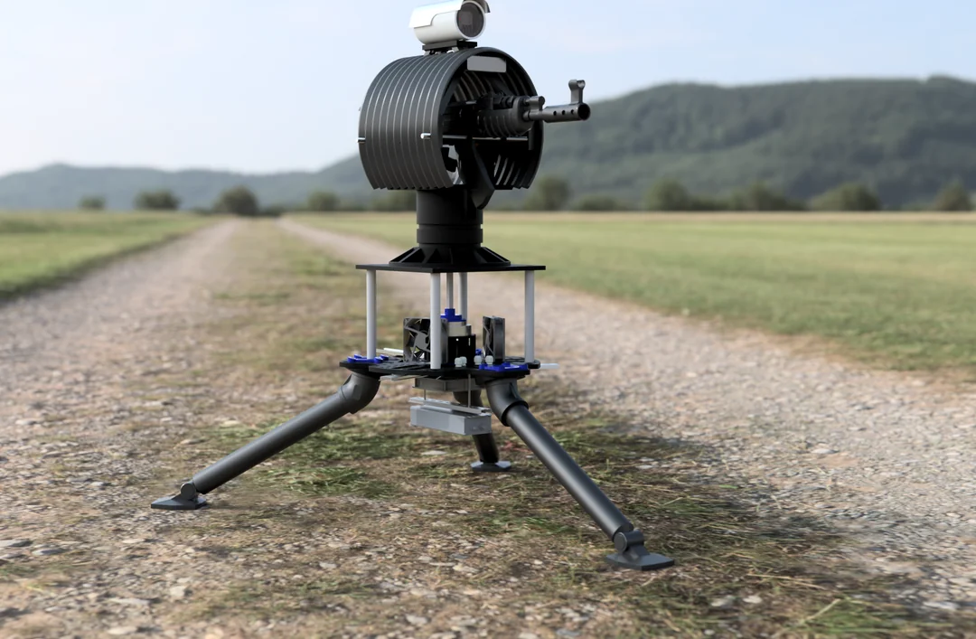 Rust Auto Turret Life Size DIY Statue