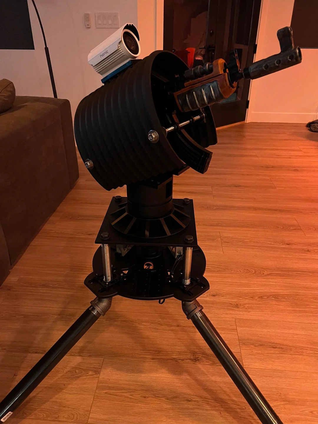 Rust Auto Turret Life Size DIY Statue